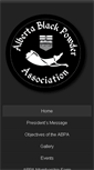 Mobile Screenshot of albertablackpowderassociation.com